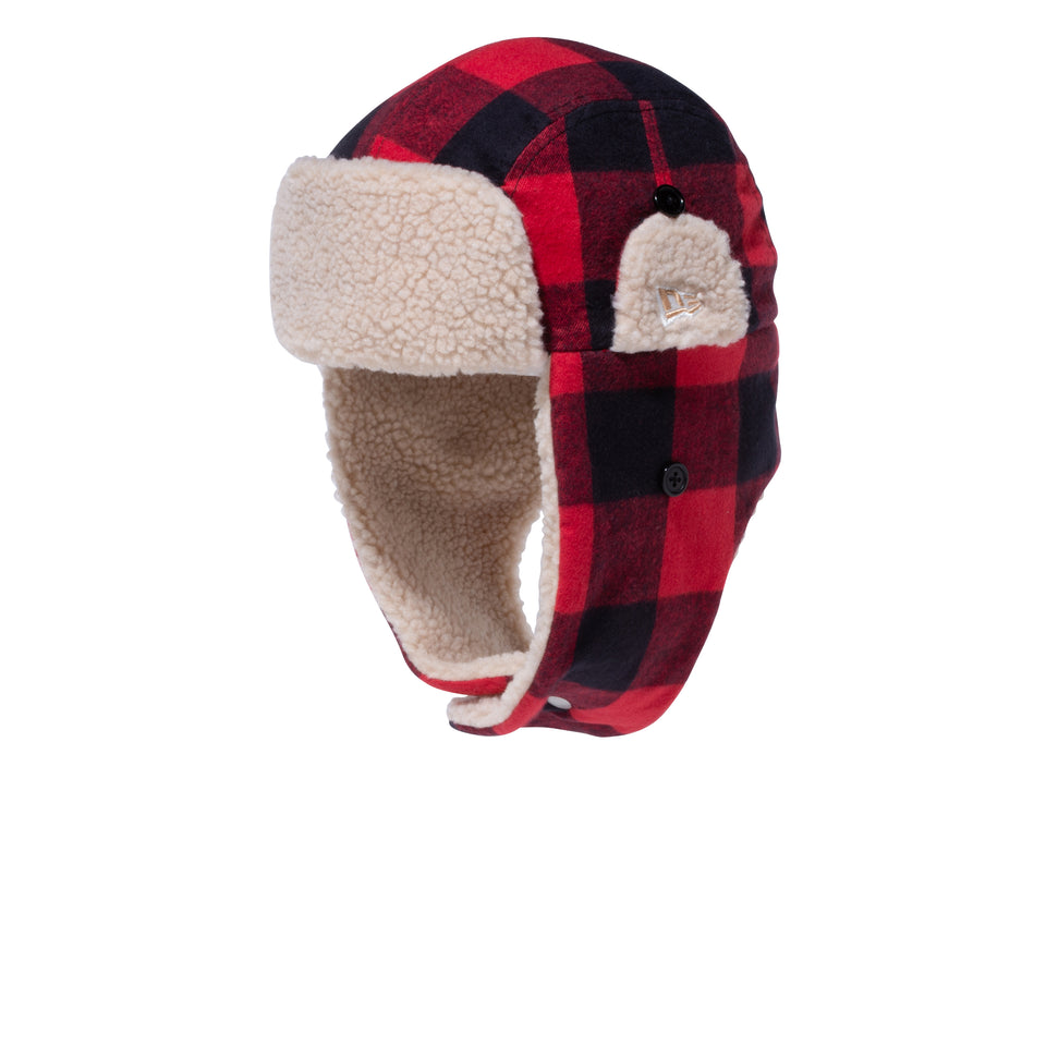 【ニューエラ アウトドア】 トラッパー ボアフリース バッファローチェック