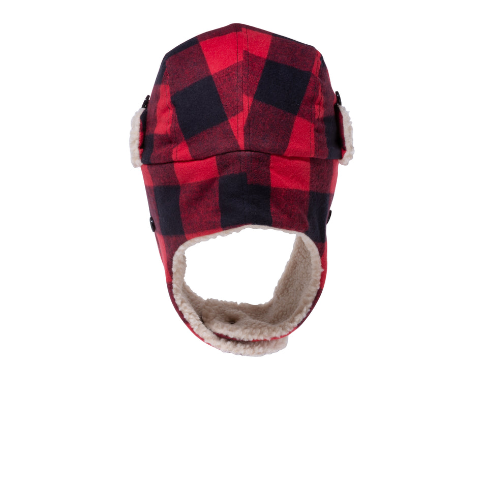 【ニューエラ アウトドア】 トラッパー ボアフリース バッファローチェック