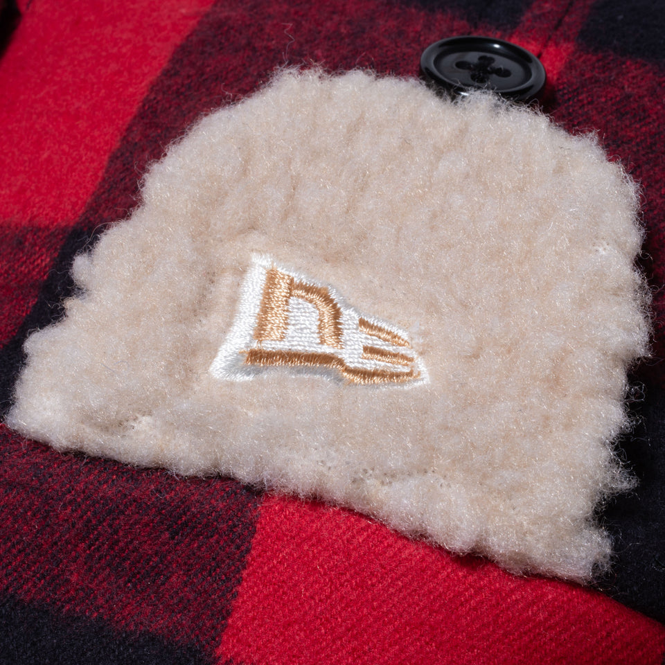 【ニューエラ アウトドア】 トラッパー ボアフリース バッファローチェック