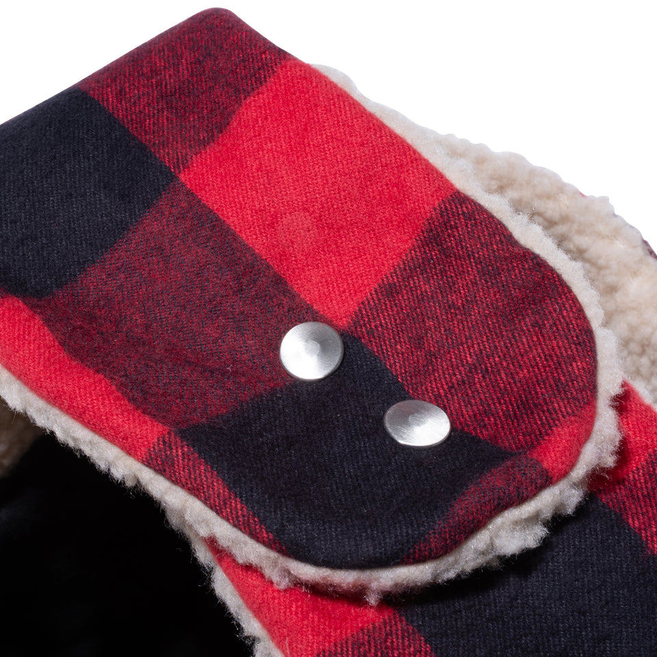 【ニューエラ アウトドア】 トラッパー ボアフリース バッファローチェック