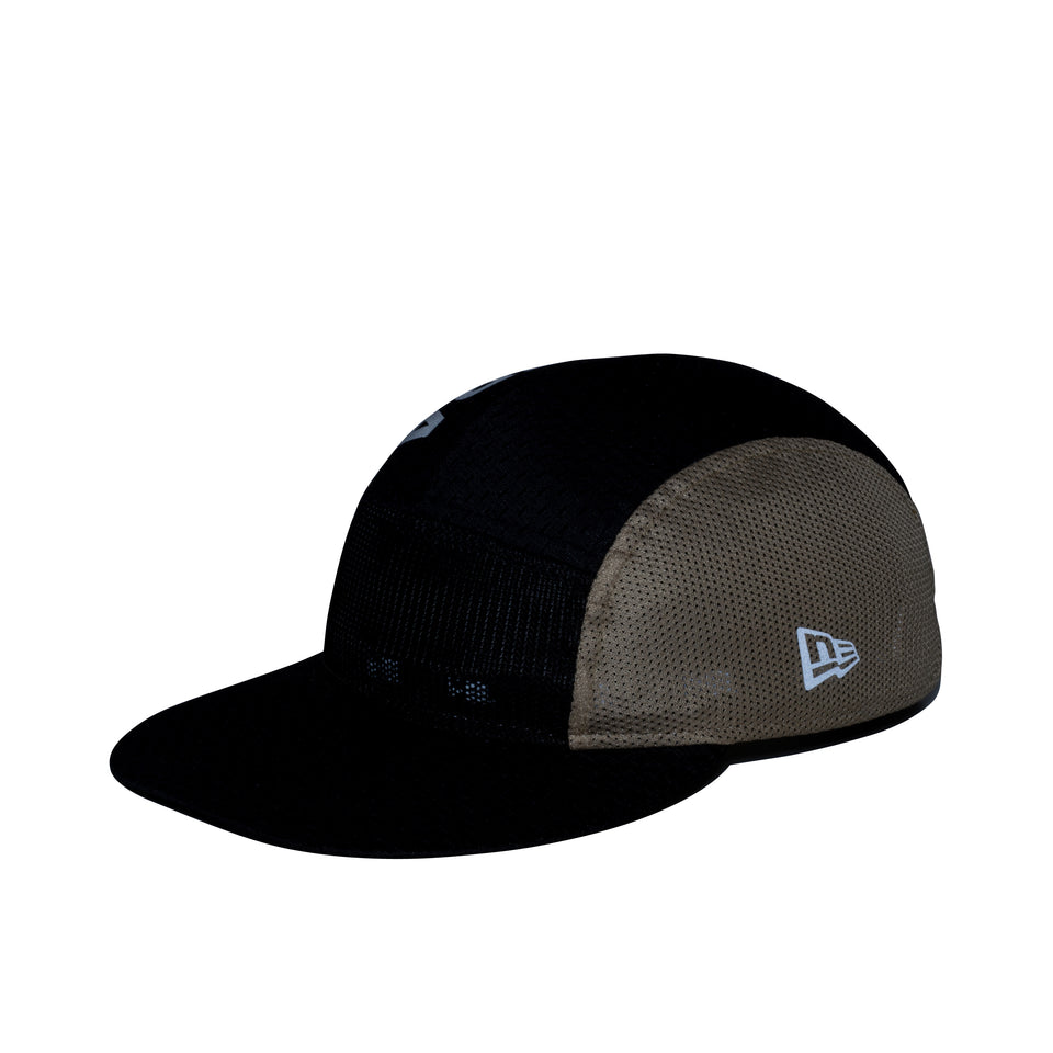 ジェットキャップ テックマルチメッシュ NEW ERA ブラック / ダークベージュ 【ニューエラ アウトドア】