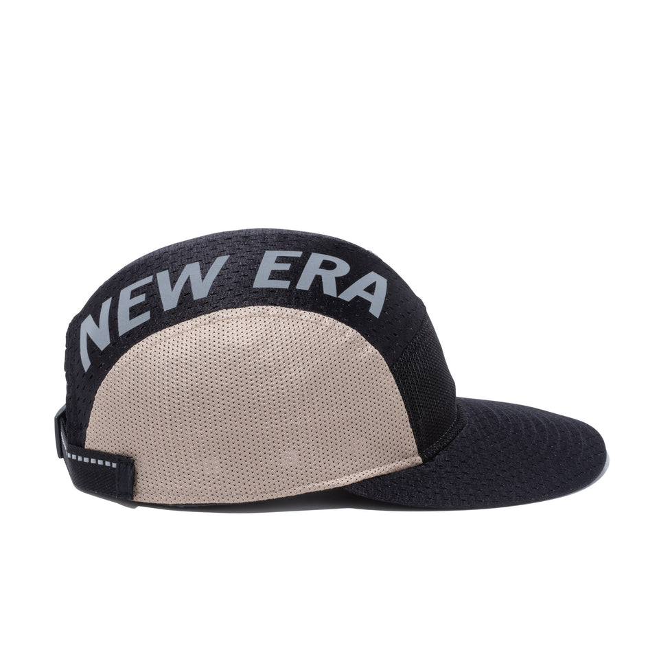 ジェットキャップ テックマルチメッシュ NEW ERA ブラック / ダークベージュ 【ニューエラ アウトドア】