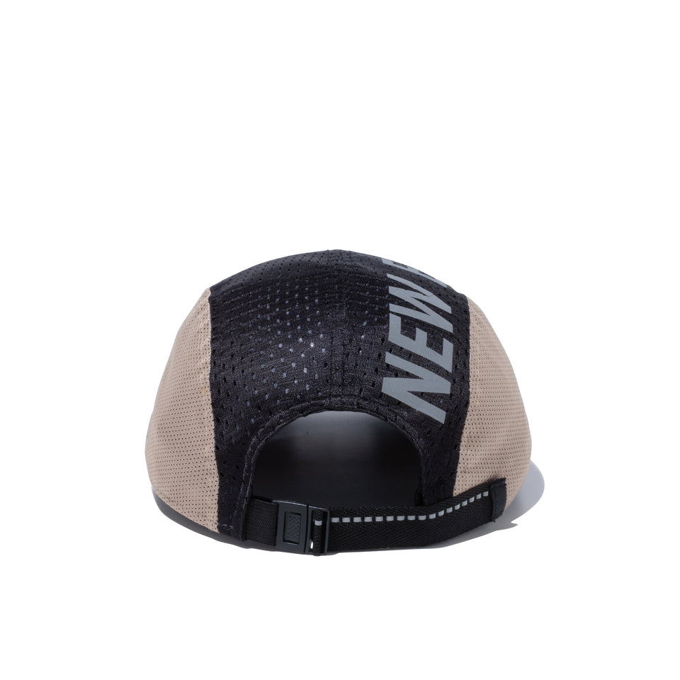 ジェットキャップ テックマルチメッシュ NEW ERA ブラック / ダークベージュ 【ニューエラ アウトドア】