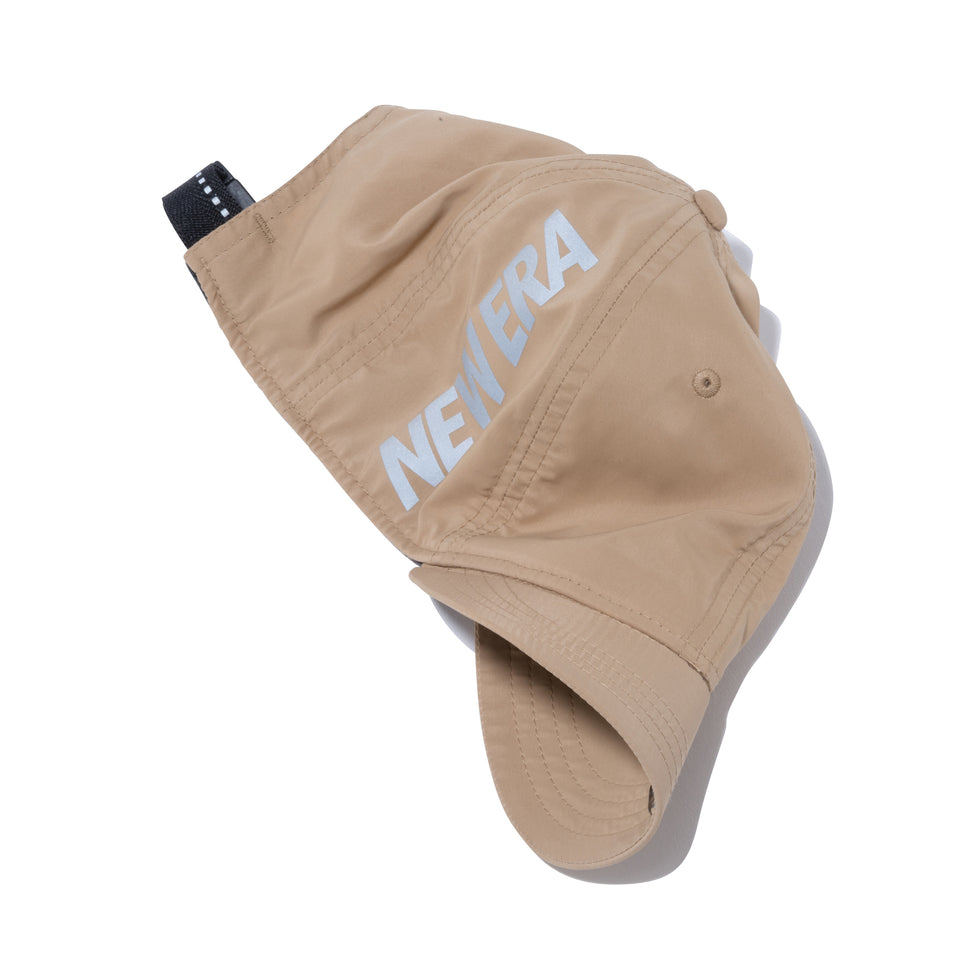 バイクキャップ テックストレッチ NEW ERA カーキ 【ニューエラ アウトドア】