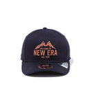 9FIFTY ストレッチスナップ マウンテン ブラック × メタリックコッパー 【ニューエラ アウトドア】