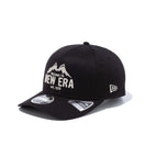 【ニューエラ アウトドア】 9FIFTY ストレッチスナップ マウンテン ブラック × メタリックシルバー | NEW ERA ニューエラ公式オンラインストア