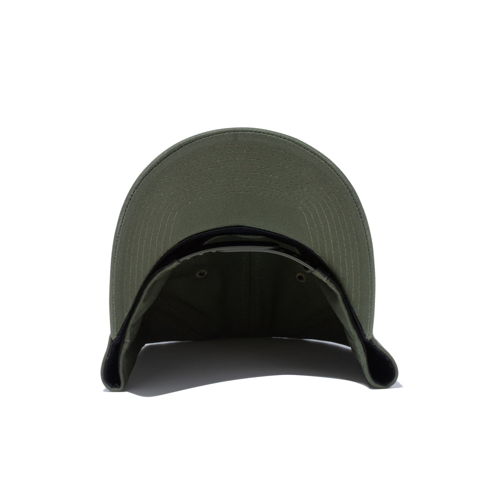 9FIFTY ストレッチスナップ アングラーズクラブ トラウト ニューオリーブ 【ニューエラアウトドア】