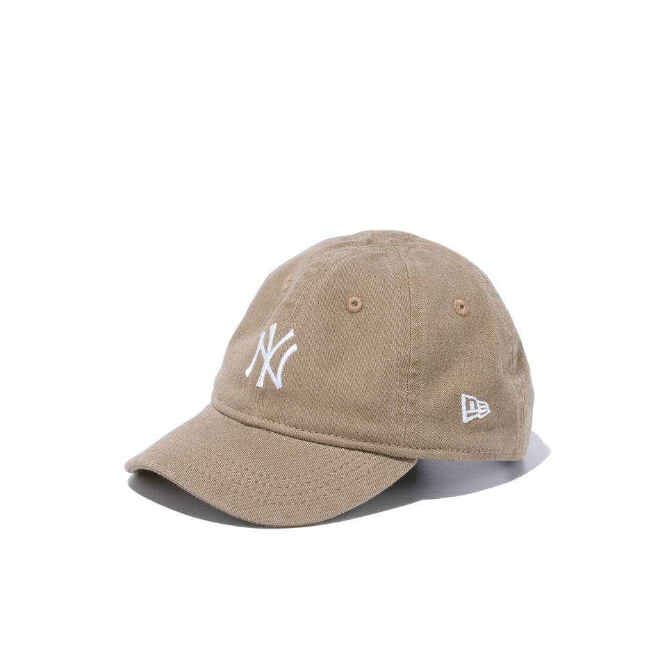 My 1st 9TWENTY エラスティックストラップ ニューヨーク・ヤンキース ミッドロゴ ブリティッシュカーキ | NEW ERA ニューエラ公式オンラインストア