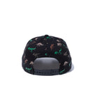 Child 9FIFTY ダイナソー ブラック オールオーバープリント