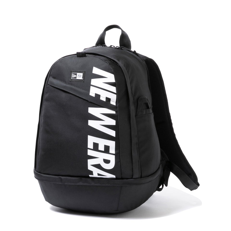 スポーツパック 31L プリントロゴ ブラック × ホワイト