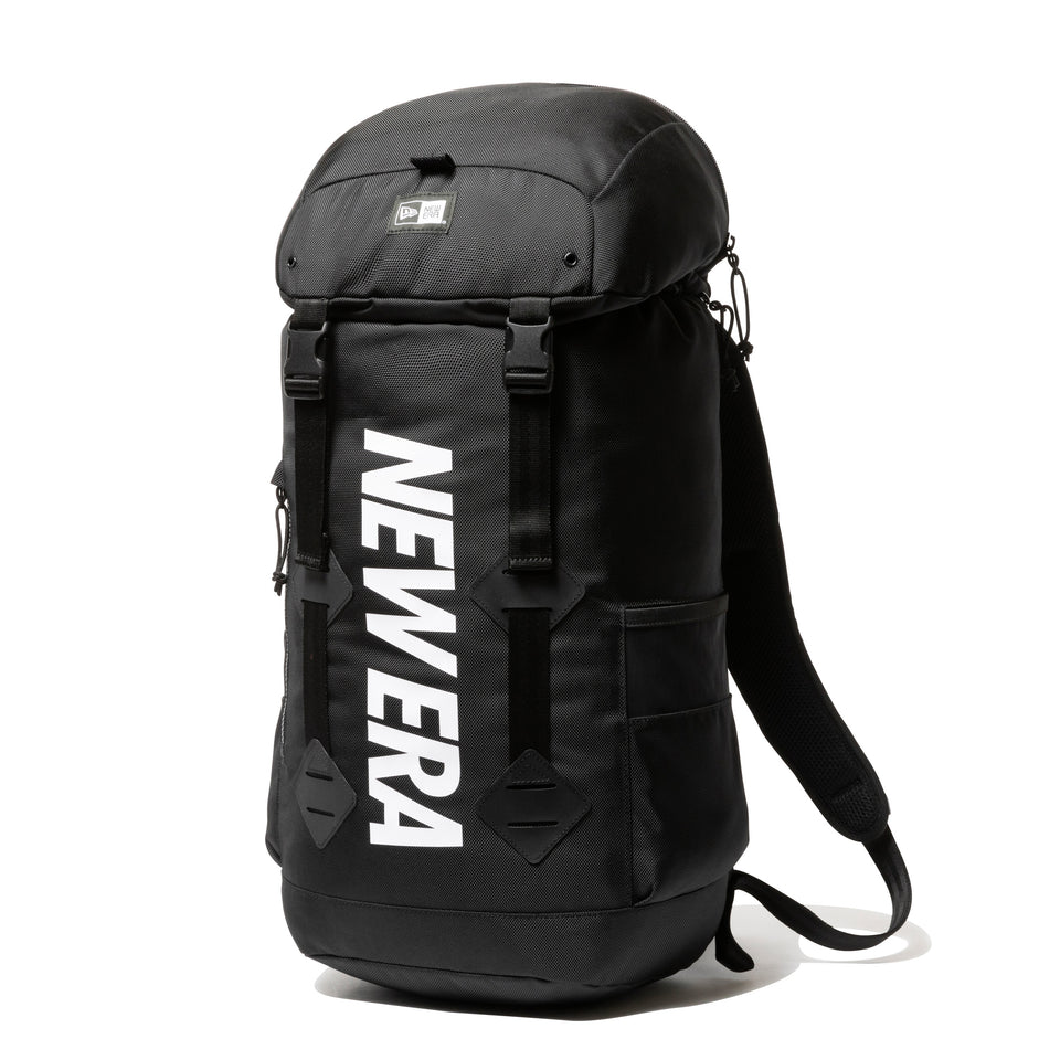 ラックサック 35L プリントロゴ ブラック × ホワイト