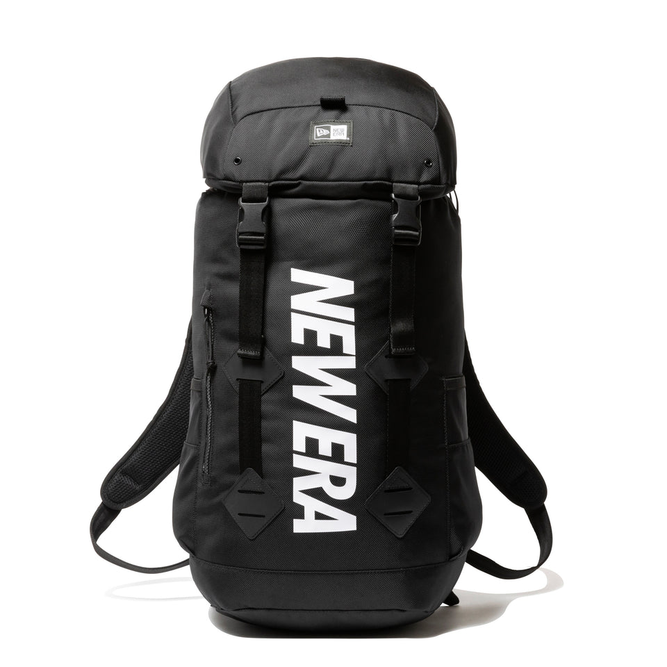 ラックサック 35L プリントロゴ ブラック × ホワイト