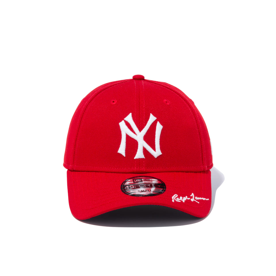49FORTY POLO RALPH LAUREN ポロ ラルフローレン クーパーズタウン ニューヨーク・ヤンキース スカーレット