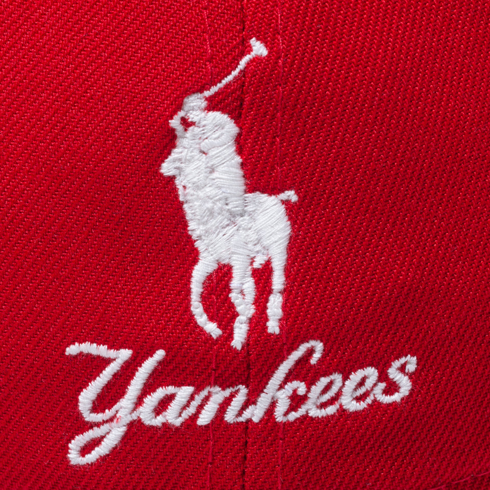 49FORTY POLO RALPH LAUREN ポロ ラルフローレン クーパーズタウン ニューヨーク・ヤンキース スカーレット