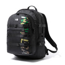 キャリアパック 35L プリントロゴ ブラック × ウッドランドカモ