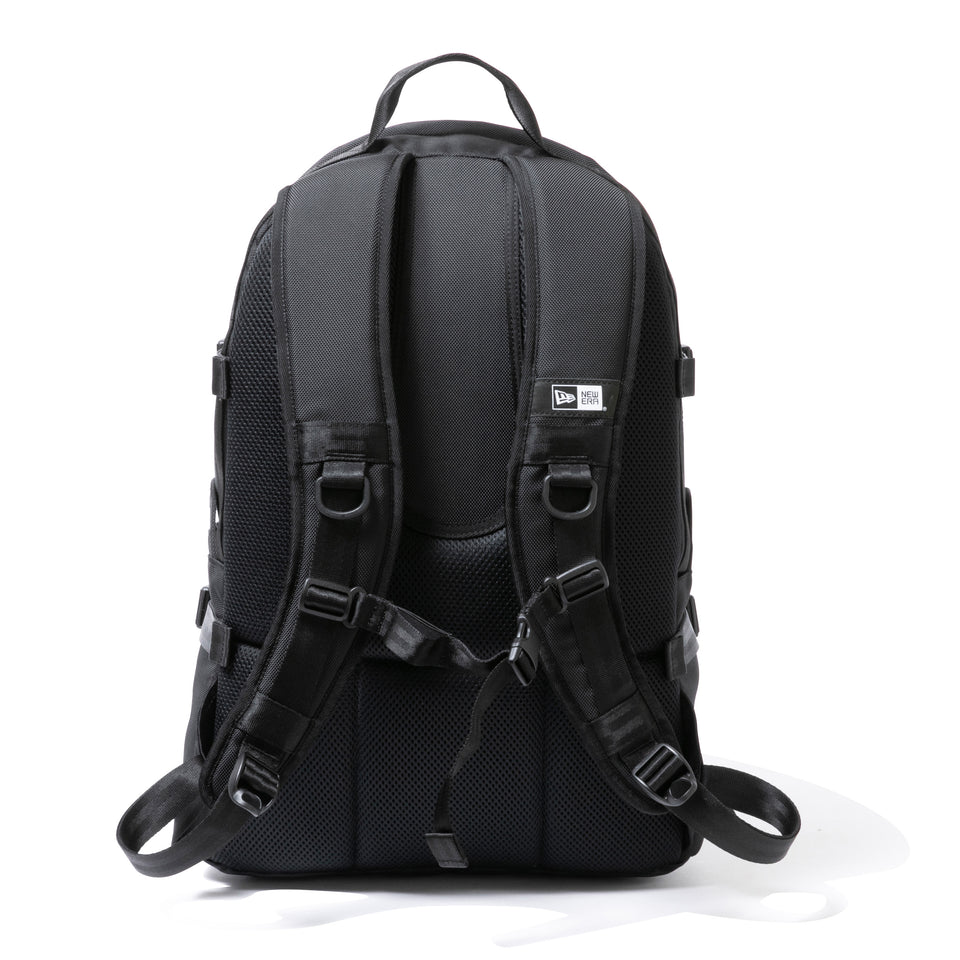 キャリアパック 35L プリントロゴ ブラック × ウッドランドカモ