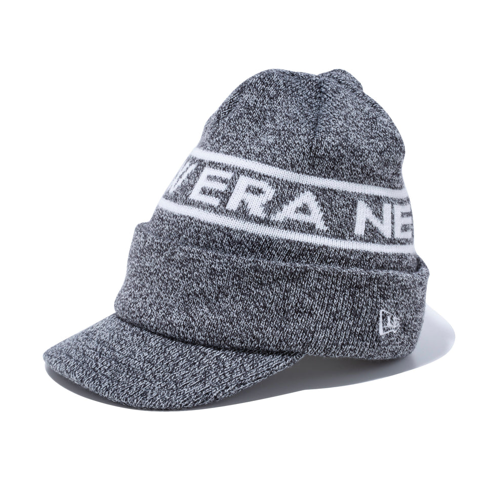 【ゴルフ】 バイザーニット NEW ERA ゼブラ杢