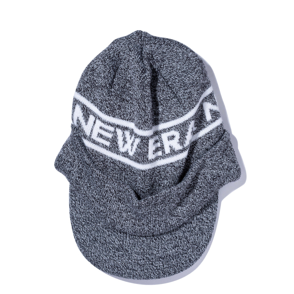 【ゴルフ】 バイザーニット NEW ERA ゼブラ杢