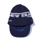 【ゴルフ】 バイザーニット NEW ERA ネイビー杢