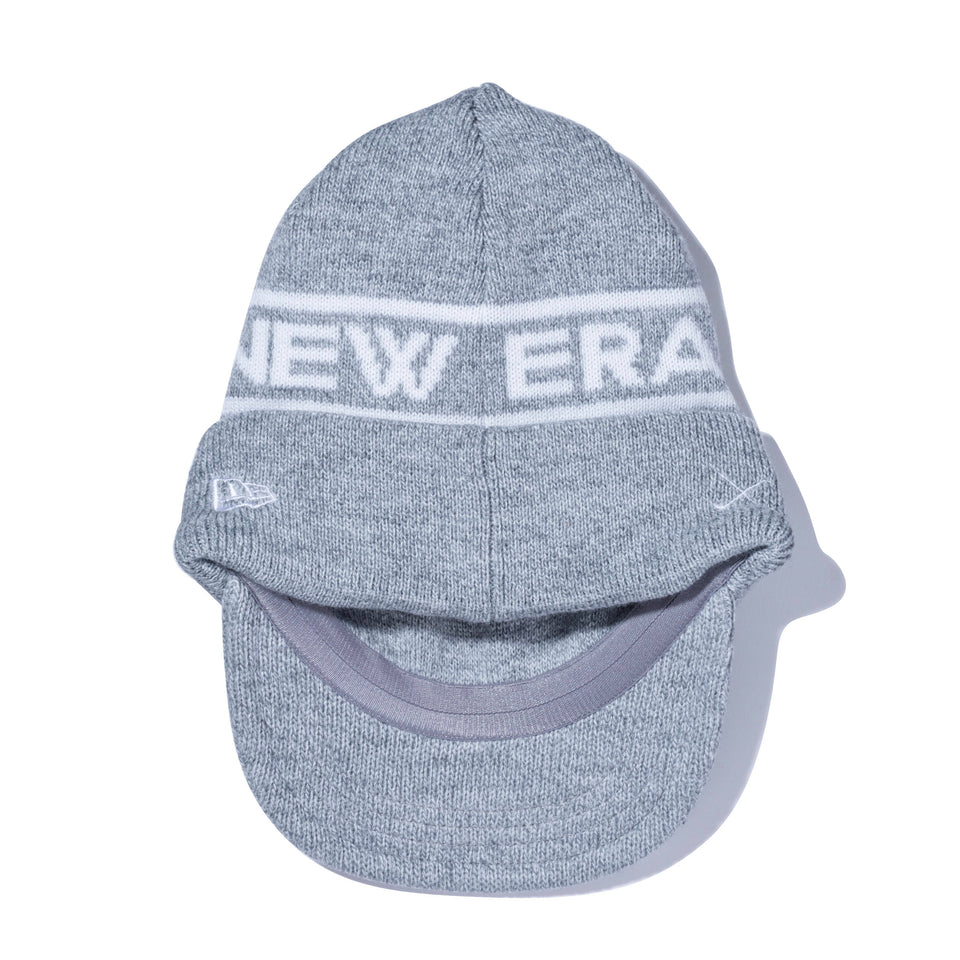 【ゴルフ】 バイザーニット NEW ERA グレー杢