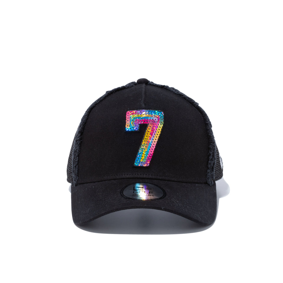 【ゴルフ】 9FORTY A-Frame トラッカー シークイン 7 ブラック