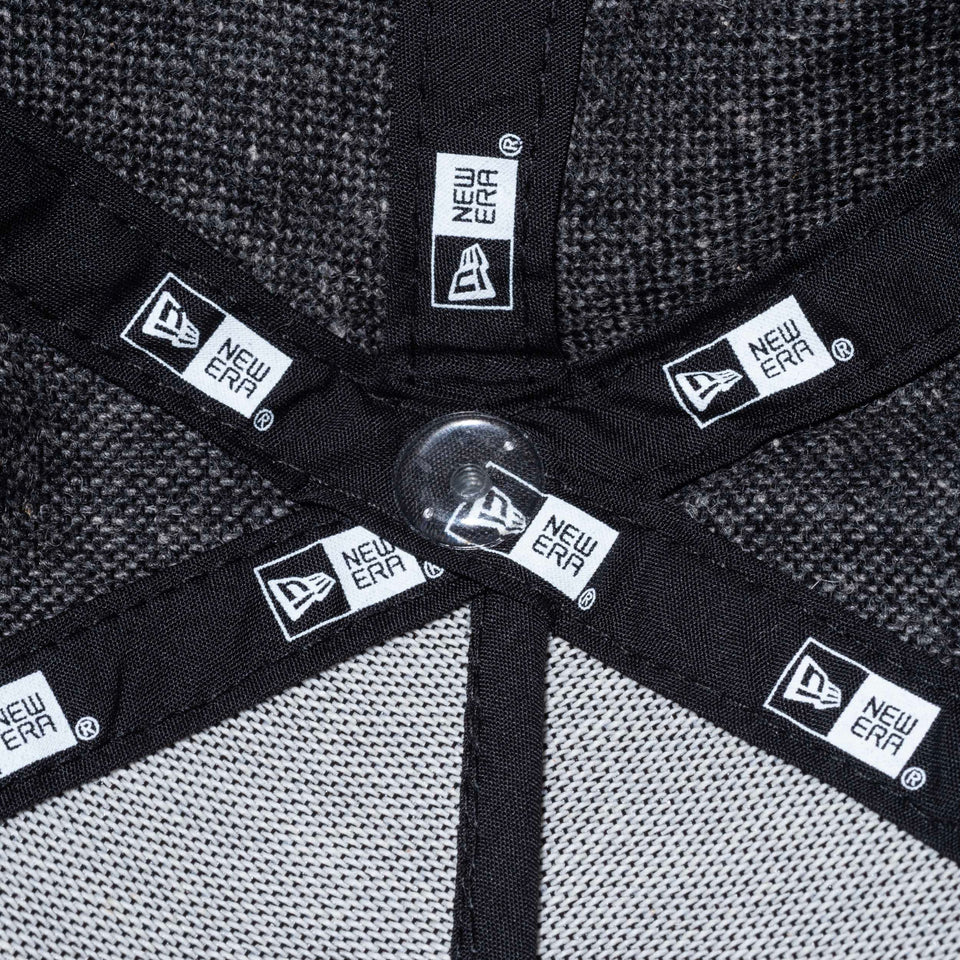 【ゴルフ】 9FORTY A-Frame ネップツイード ハンドリトゥンロゴ ブラックツイード