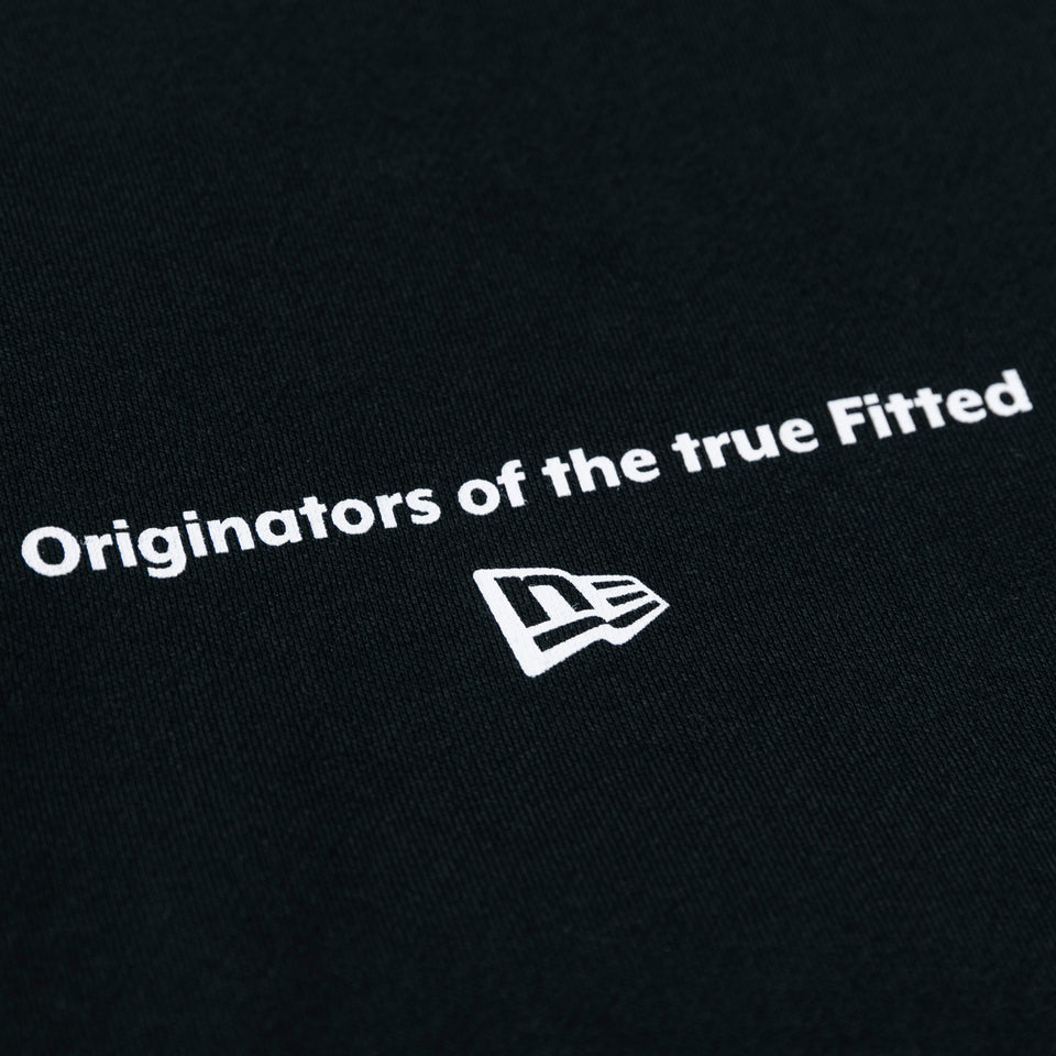 裏起毛 スウェット プルオーバーフーディー Originators of the True Fitted ブラック