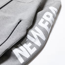 テック スウェット フルジップフーディー グレー  【 Performance Apparel 】