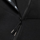 テック スウェット フルジップフーディー ブラック  【 Performance Apparel 】