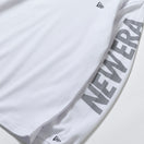 【ゴルフ】 長袖 ハイカラー ウォームTシャツ ドット ホワイト