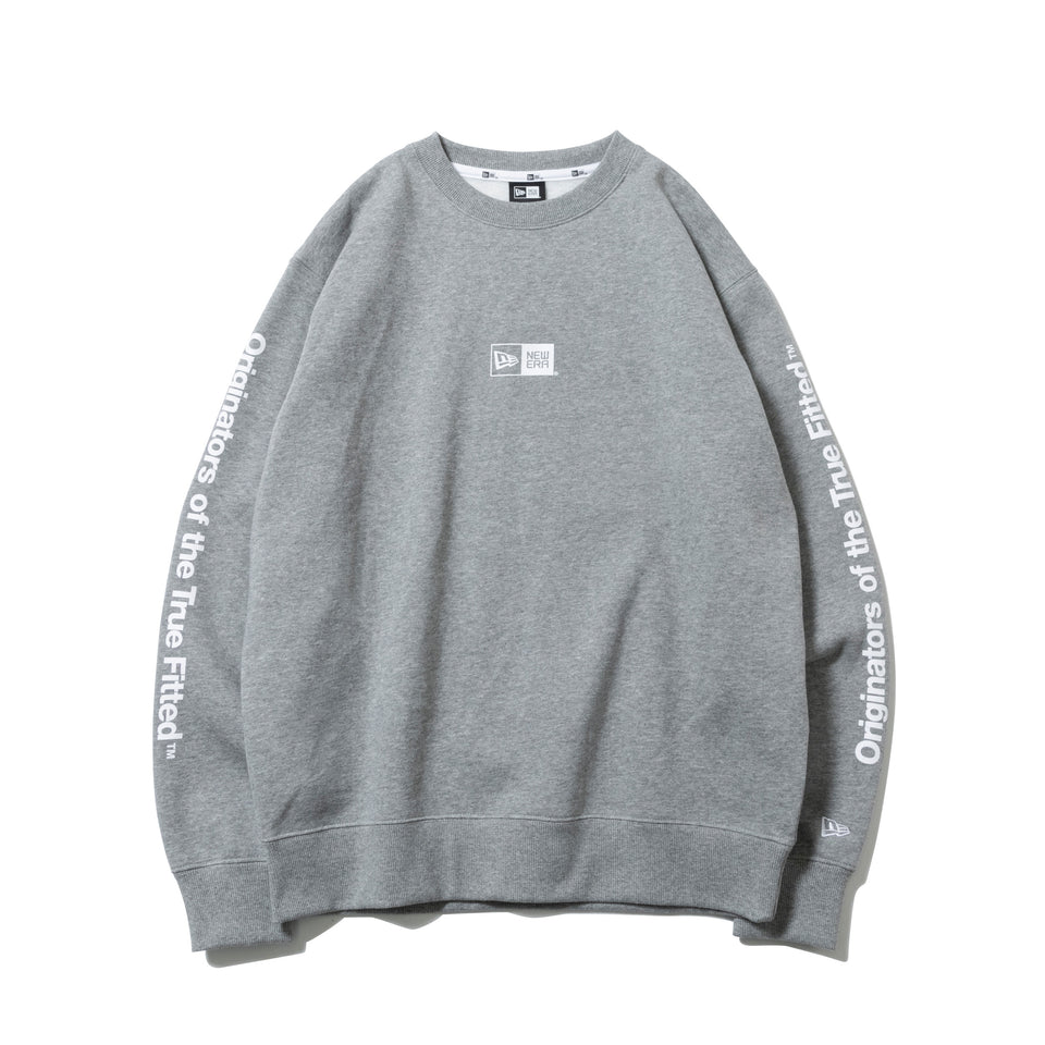 裏起毛 スウェット クルーネック Originators of the True Fitted グレー