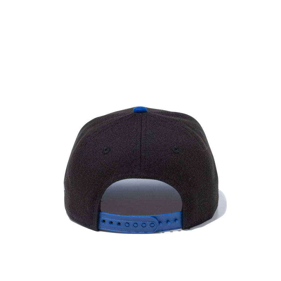 Youth 9FIFTY プラレール ロゴ ブラック ライトロイヤルバイザー
