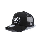 9FORTY A-Frame トラッカー X-girl ミルズロゴ new era ブラック × スノーホワイト | NEW ERA ニューエラ公式オンラインストア