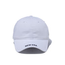 9THIRTY バイザー ミニロゴ NEW ERA ホワイト