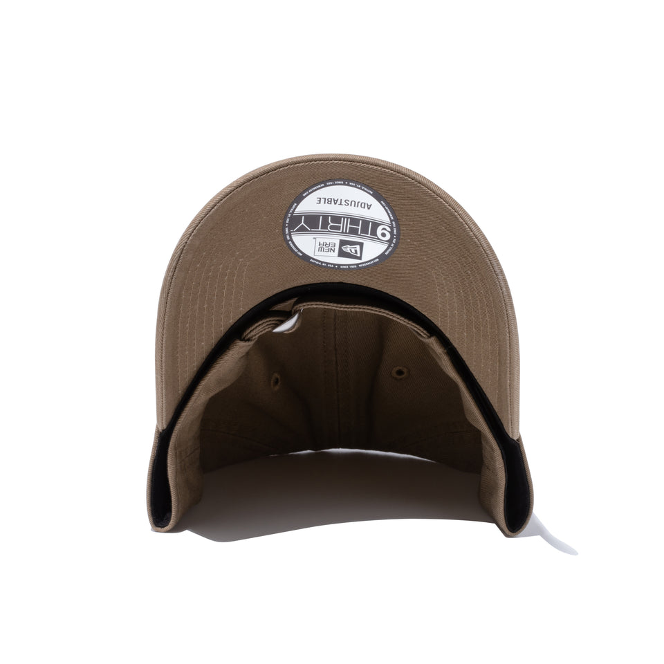9THIRTY バイザー ミニロゴ NEW ERA カーキ