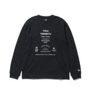 長袖 コットン Tシャツ Yohji Yamamoto FW21 1993 アートワーク ブラック レギュラーフィット