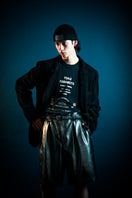 長袖 コットン Tシャツ Yohji Yamamoto FW21 1993 アートワーク ブラック レギュラーフィット