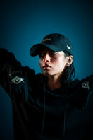 裏毛 プルオーバーフーディー Yohji Yamamoto FW21 NO FUTURE ブラック