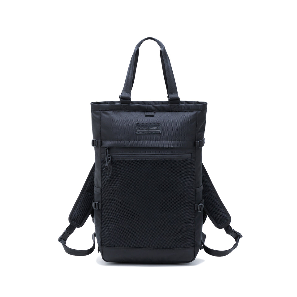 エクスプローラートートバッグ 22L Yohji Yamamoto FW21 レザーパッチ ブラック
