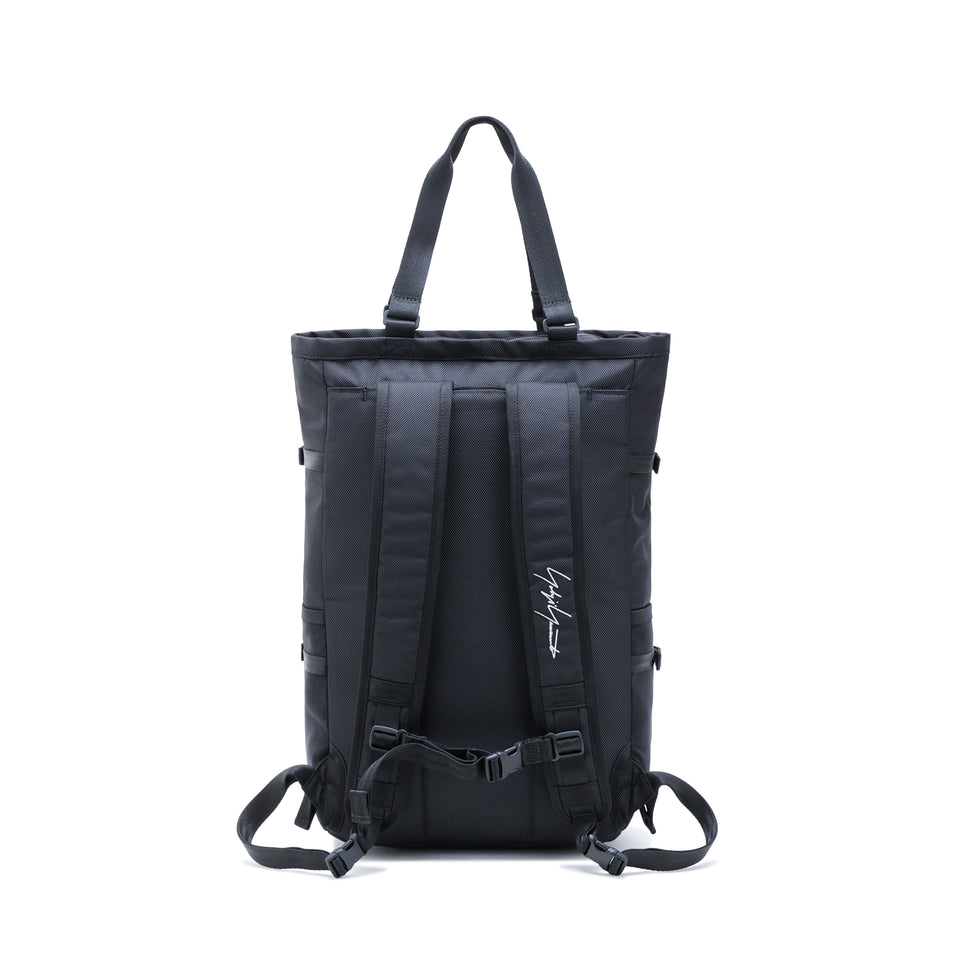 エクスプローラートートバッグ 22L Yohji Yamamoto FW21 レザーパッチ ブラック