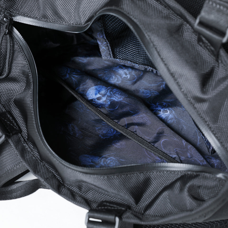 エクスプローラートートバッグ 22L Yohji Yamamoto FW21 レザーパッチ ブラック