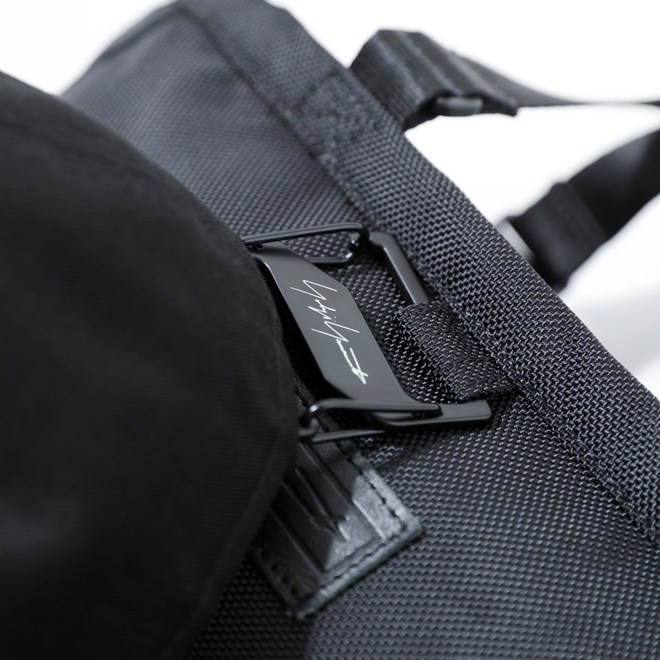 エクスプローラートートバッグ 22L Yohji Yamamoto FW21 レザーパッチ ブラック