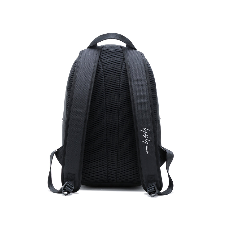 デイパック 22L Yohji Yamamoto FW21 レザーパッチ アートワーク  ブラック
