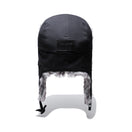 トラッパー Yohji Yamamoto FW21 ダックキャンバス レザーパッチ ブラック