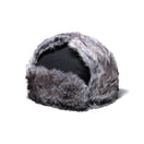 トラッパー Yohji Yamamoto FW21 ダックキャンバス レザーパッチ ブラック