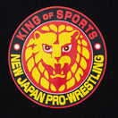 スウェット プルオーバーフーディー 新日本プロレス ライオンマーク ブラック