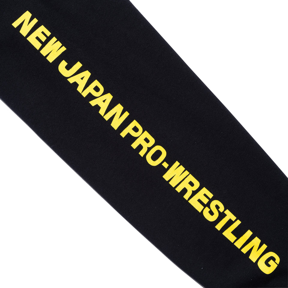 スウェット プルオーバーフーディー 新日本プロレス ライオンマーク ブラック