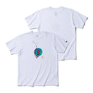 半袖 パフォーマンス Tシャツ BALLISTIK BOYZ from EXILE TRIBE Bロゴ ホワイト レギュラーフィット
