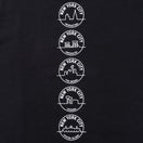 長袖 コットン Tシャツ NYC 5ボロー ブラック レギュラーフィット