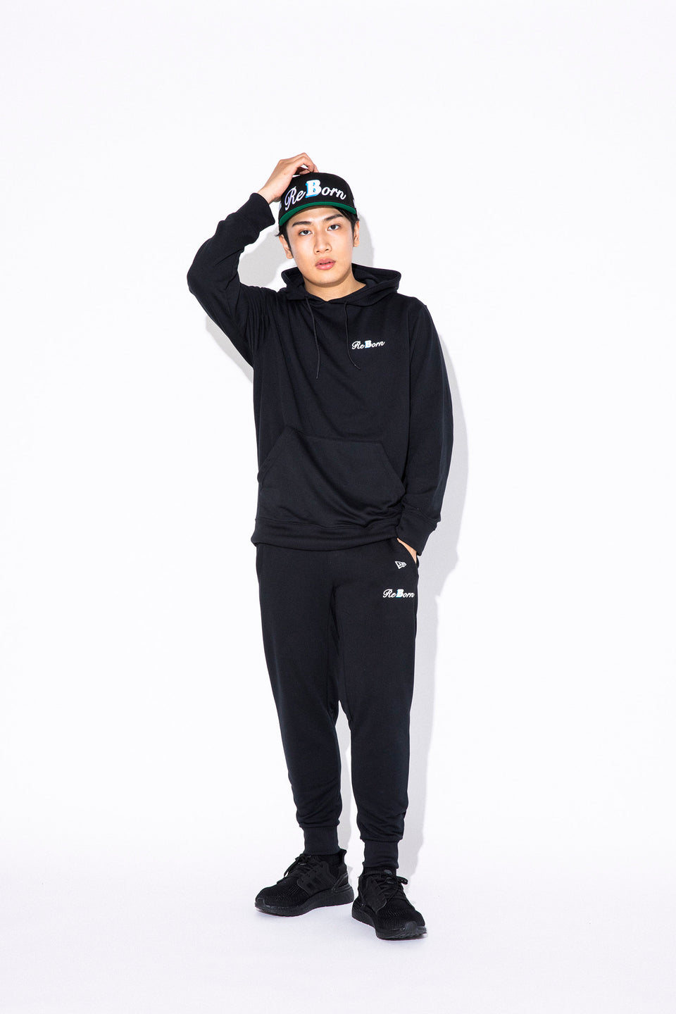 ドライスウェット プルオーバーフーディー BALLISTIK BOYZ from EXILE TRIBE ReBorn ブラック